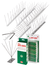 Púas antipájaros - anti aves